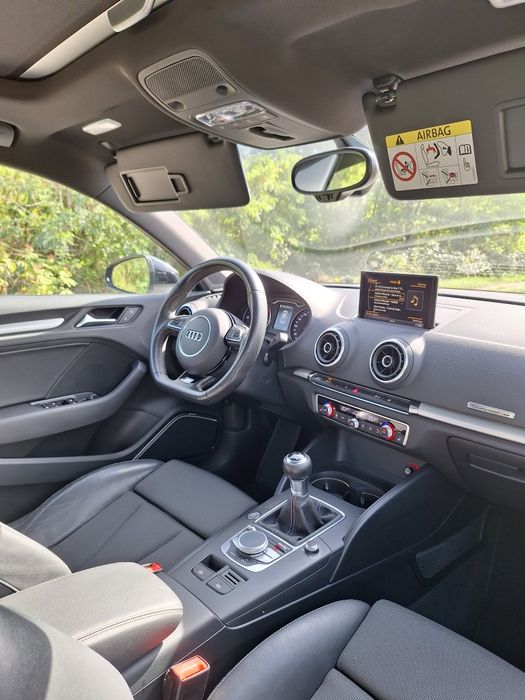 Audi A3 sedan 3xSline , quattro, webasto, trapa, matrix, b&o