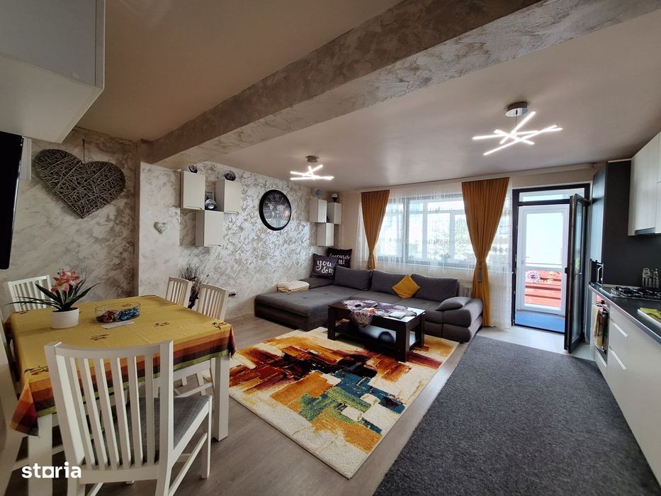 Apartament cu 2 camere, gradina de 51 mp, zona Stejarului