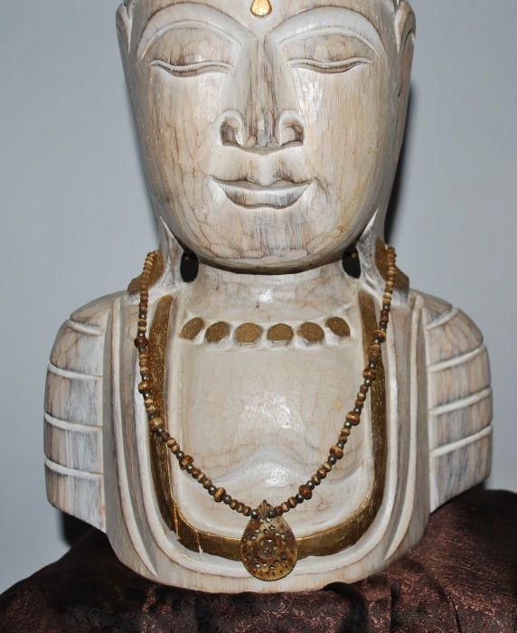 Bratari boho-chic din teracota , os de camila, coliere