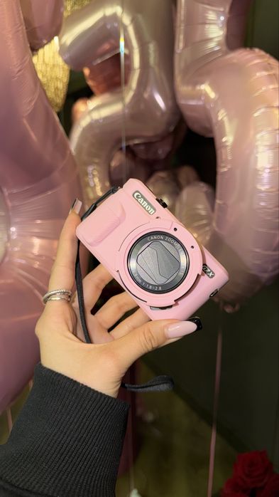 Фотокамера Canon PowerShot G7X Mark II черный с чехлом
