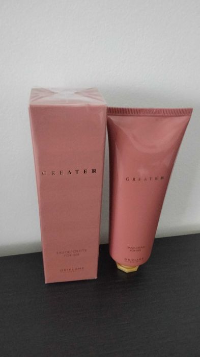 Set Greater pentru ea Oriflame ( apa de toaleta+ crema de maini )