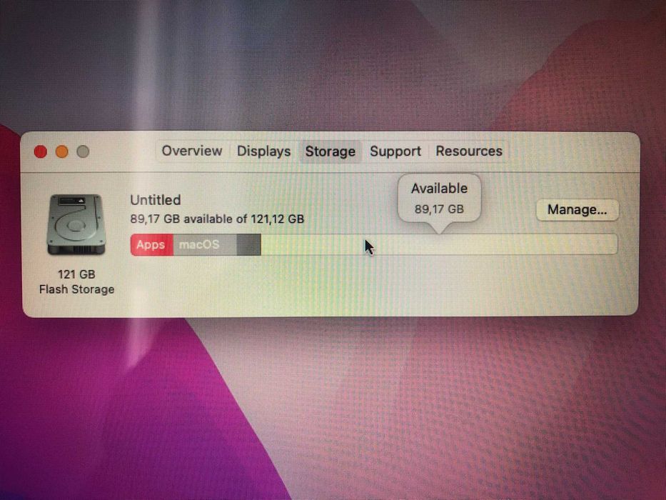 MacBook Air 13'' 2017 A1466 i5 1,8 GHz, 8 GB, SSD 128 GB.vizual CA NOU