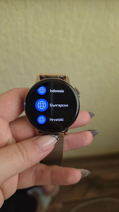 Дамски смарт часовник Huawei Watch GT 3 (42mm) Gold / Златен