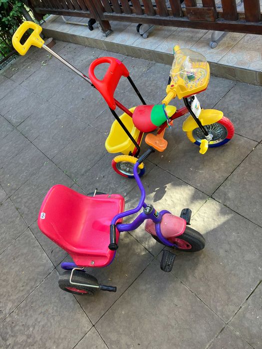 Bicicleta cu trei roti ptr copii