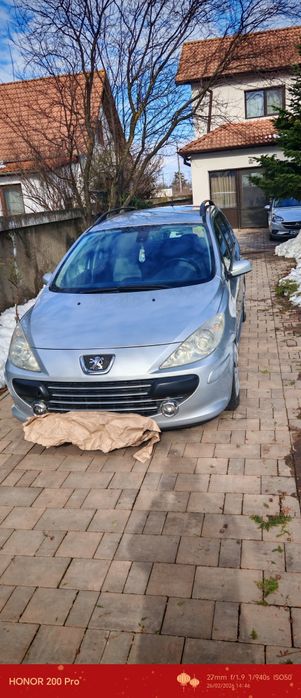Peugeot 307 break 1.6 hdi 110cp an2007 km 142000 primul pr. Fără probl