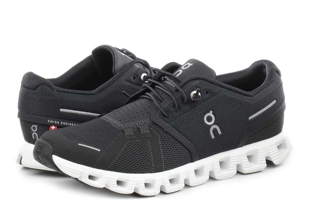 Pantofi alergare dame, On Running, Cloud 5, Negru, EU-38, NOU