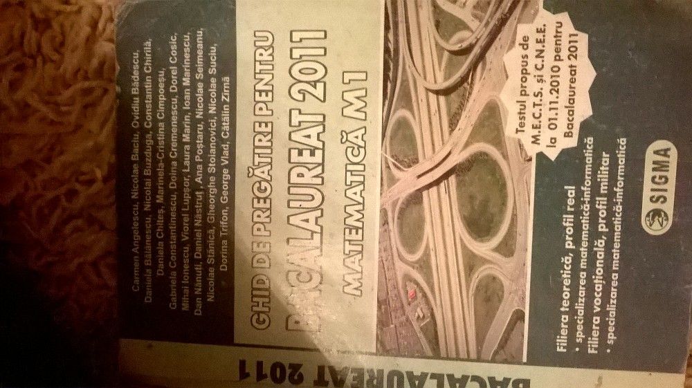 matematica xl xll M1 culegeri bac