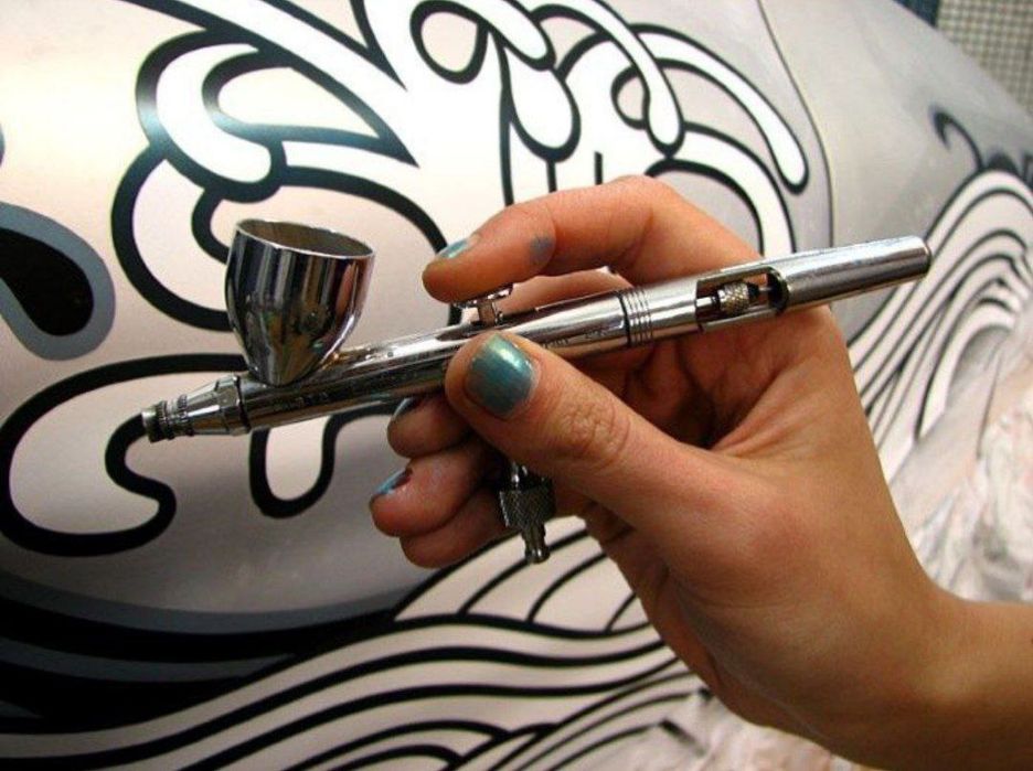 Аэрограф для бровей и ногтей