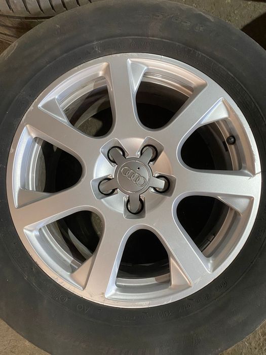 Set jante aliaj originale 235/65 R17 E8Jx17 H2 ET39 pentru Audi Q5 8R