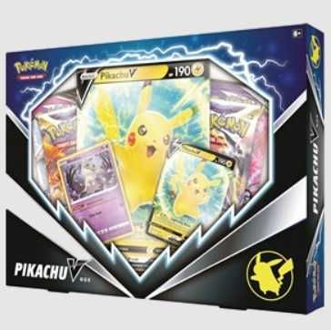 The Pokemon TCG: Pikachu V Box NEW SEALED