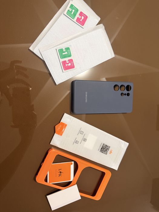 Kit complet Samsung Galaxy S25 Ultra: Husă MagSafe + 3 Folii (Privacy + Standard)