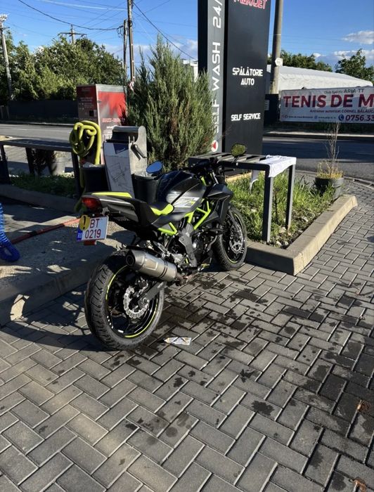 Kawasaki z125 castana zilei