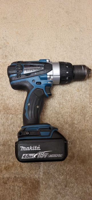 Makita DHP458 Masina de gaurit si insurubat cu percutie fuctionala