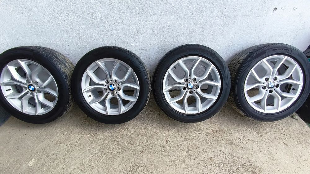 Set jante BMW Style 308  X3 F25 X4 F26 18 x8 J ET43 cu anvelope vara245/50/18