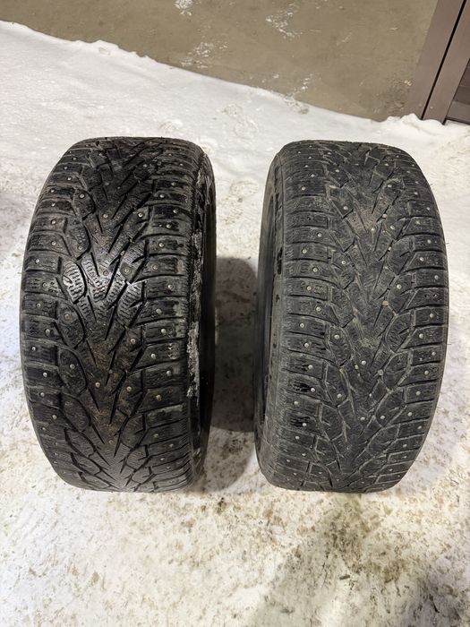 Шипованная резина 255/55/18!