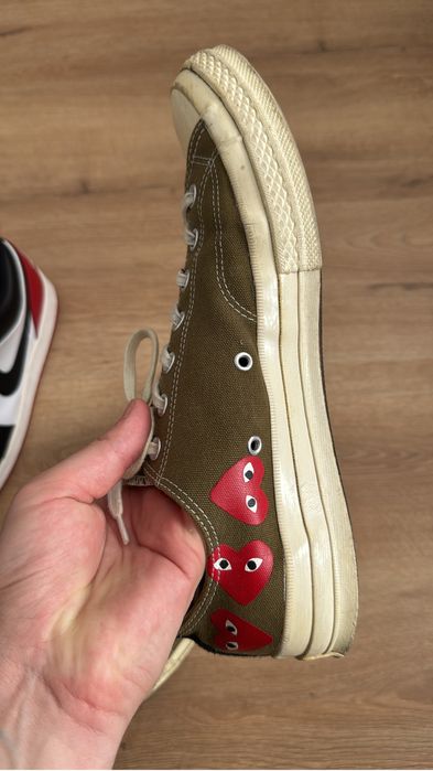 Converse x Comme Des Garcons Low Brown 46.5