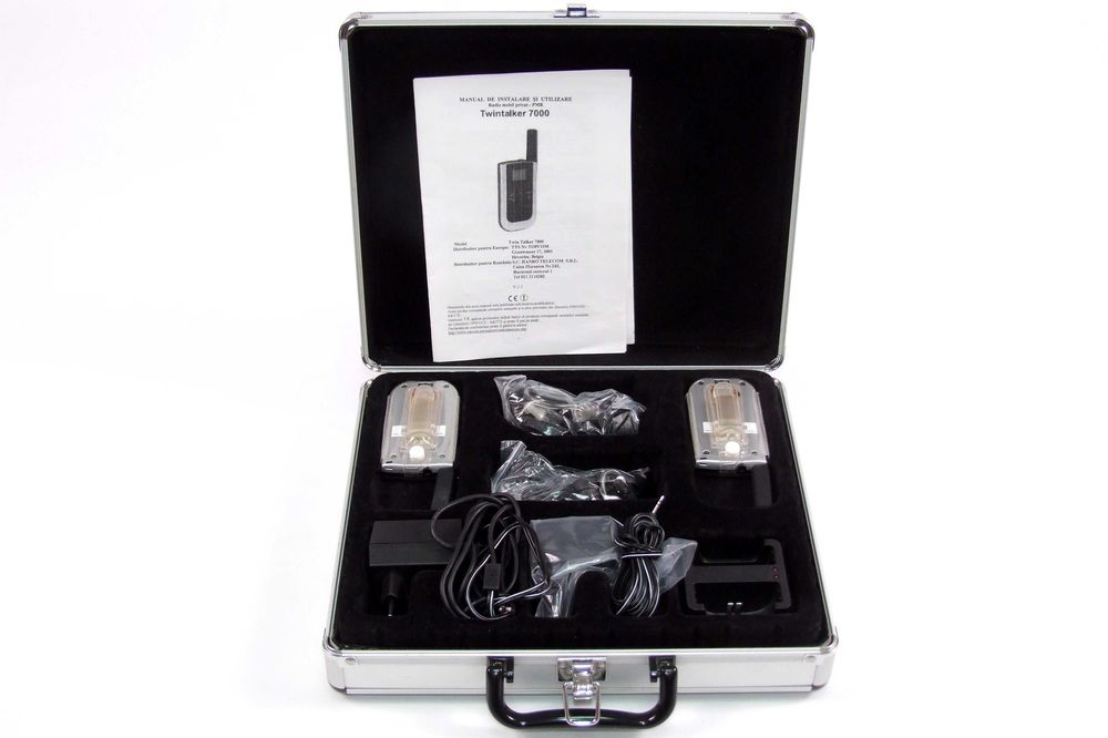 Statie emisie receptie Twintalker 7000 Premium, profesionala, NOUA