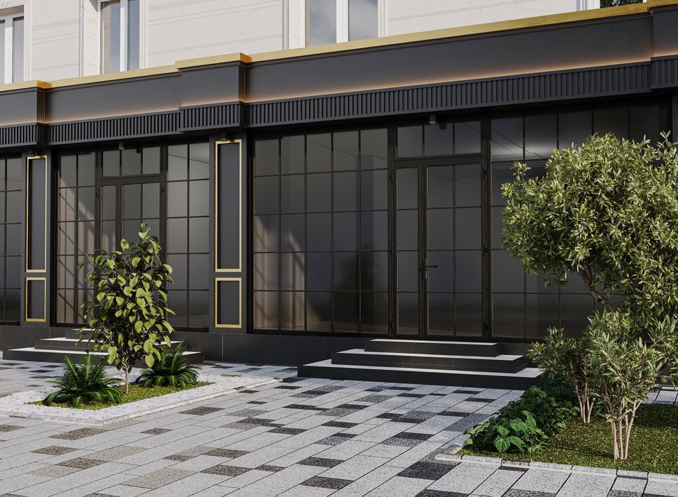 метро Хамза(Новза)90м2 вдоль дороги