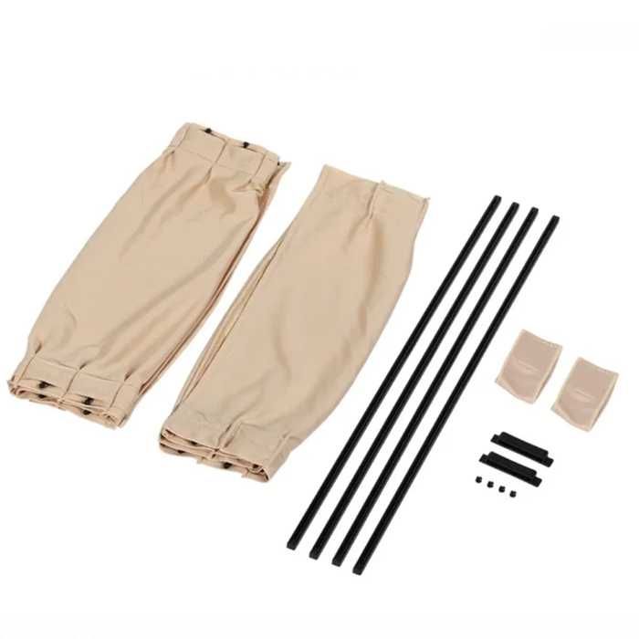 Перде странично 01 - 2бр к-т - черно или бежаво