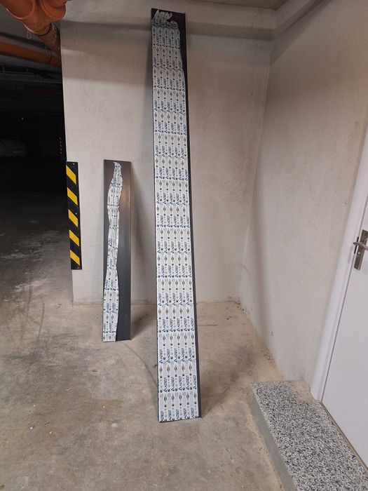 Алуминиев подпрозоръчен перваз - цвят Антрацит RAL 7016