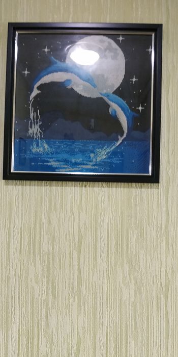 Ручная работа ,вышивка крестиком