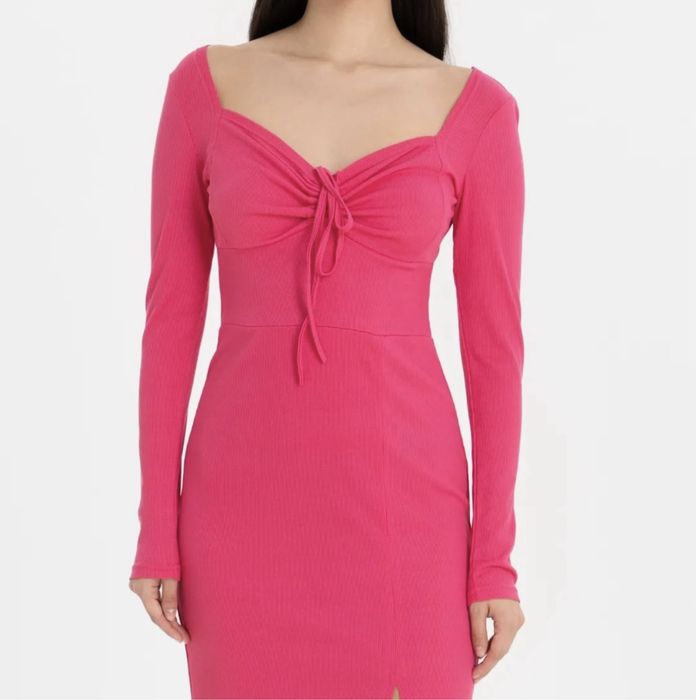 Женское трикотажное платье