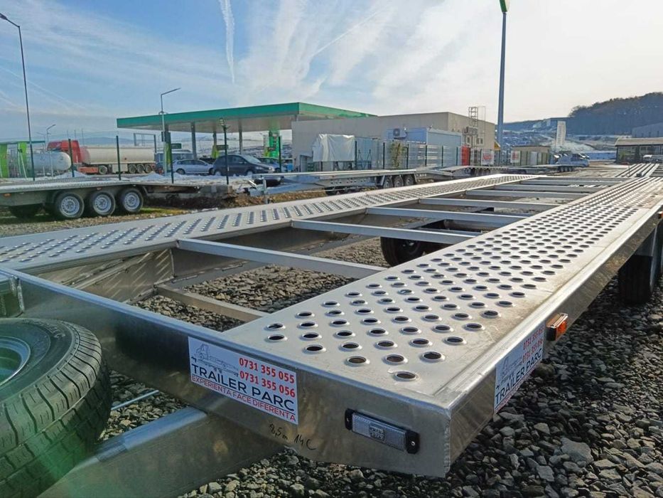 Trailer Taurus 8,5 m, 3,5 tone, 3 axe R14, ALUMINIU