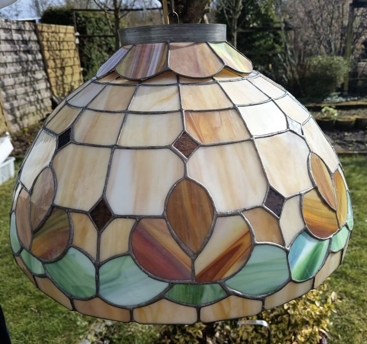 Lampa  tavan /Tiffany, diametru 55 cm,3 fasunguri