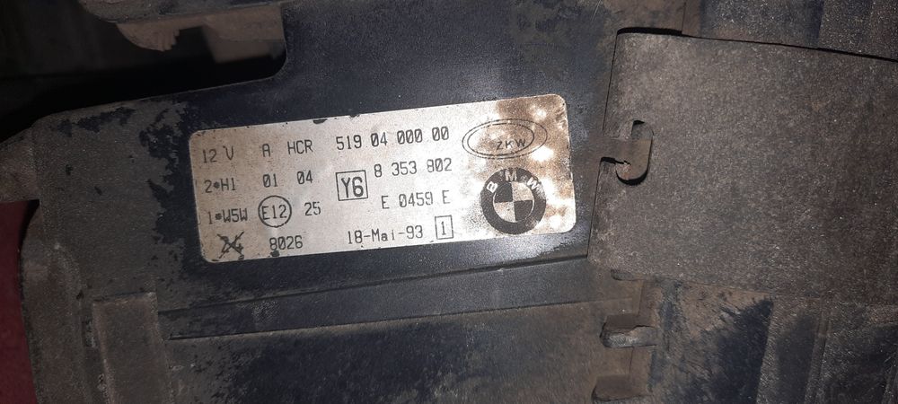 Фары бмв е36, оригинал