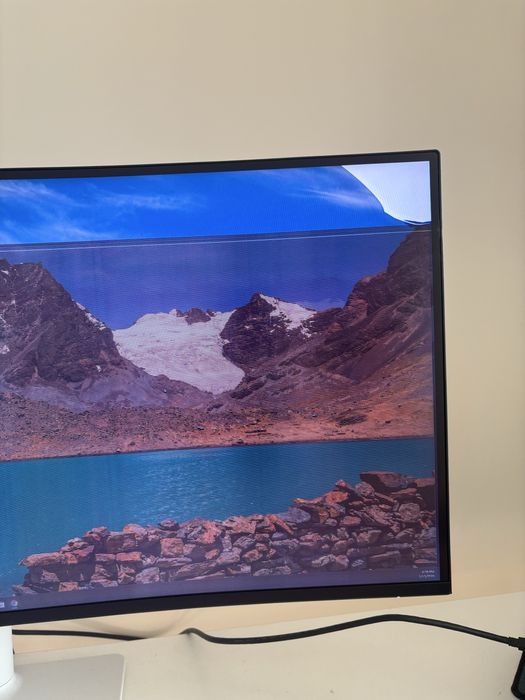 34" Dell S3425DW Curved – 120Hz, UW-QHD – ЗА ЧАСТИ (Счупена матрица)