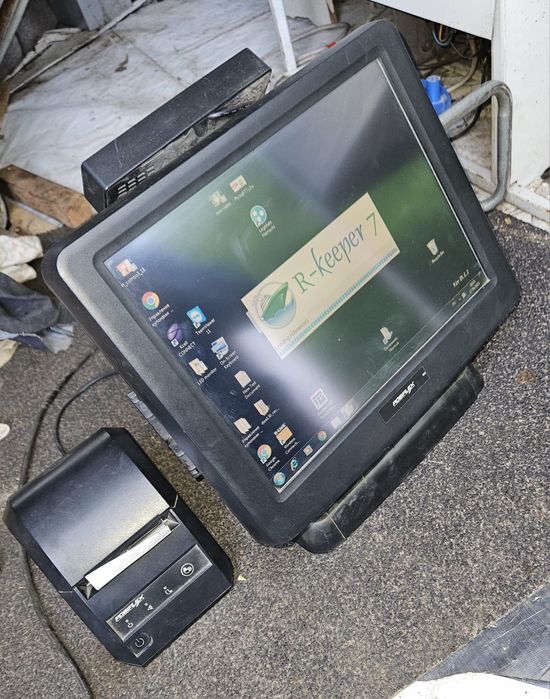 Моноблок PosiFLEX R-keeper 7 Эркипер терминал с принтером
