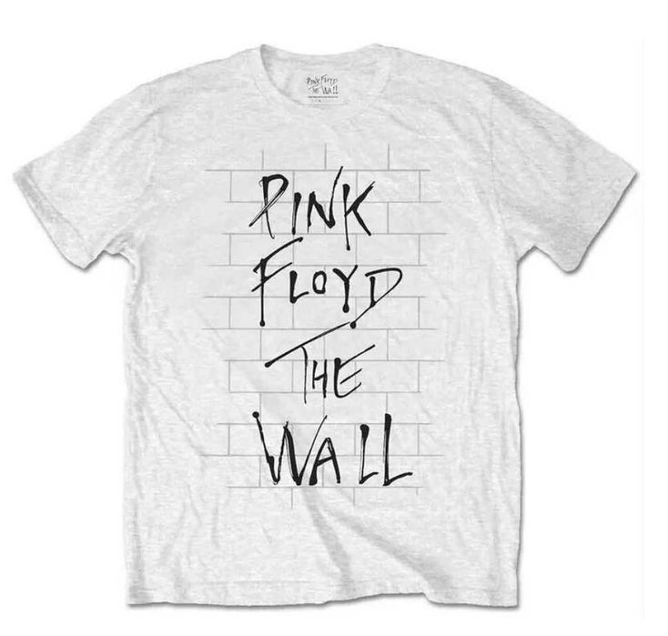 Тениска Pink Floyd The Wall & Logo принт размери от S-5XL