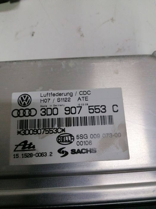 Calculator modul senzor suspensie perne aer pneumatica Phaeton