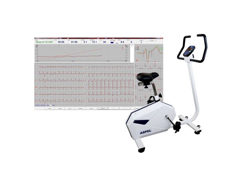 Стресс система "CardioTEST Alfa System CRG 200" с велоэргонометром