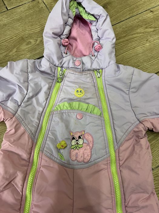 Комбинезон на девочку зимний