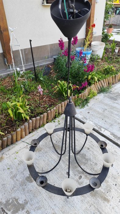 Candelabru cu 5 becuri