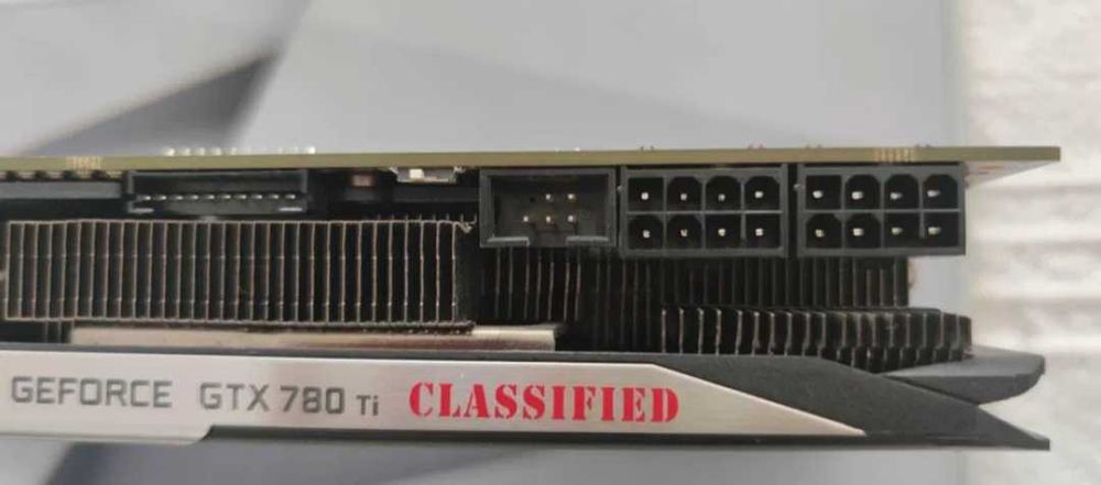 Видео карта EVGA GTX 780 Ti Classified