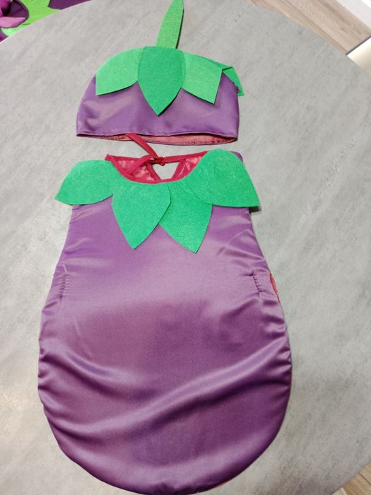 Костюм баклажана.