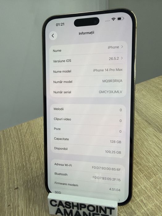 iPhone 14 Pro Max – – Stare excelenta!