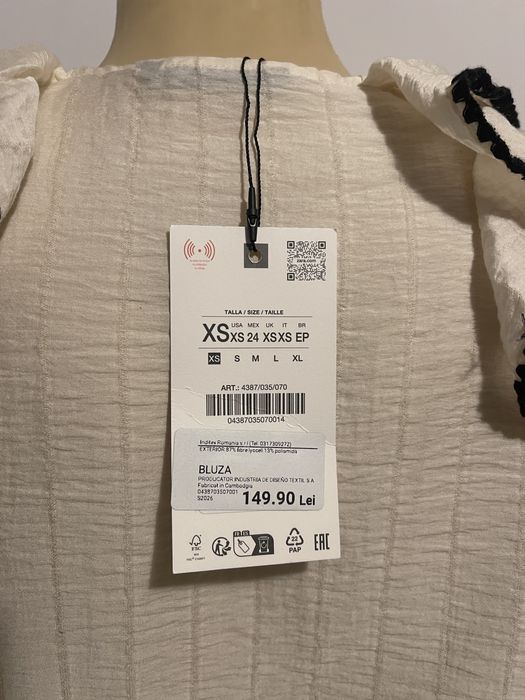 Bluza Zara , cokectia actuala