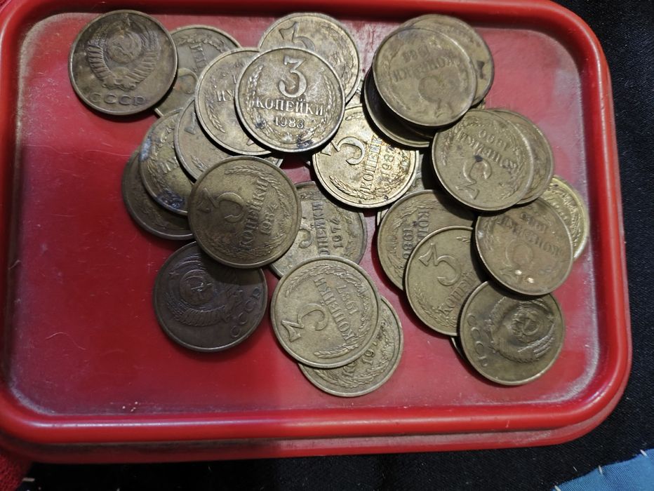 Монеты, копейки СССР