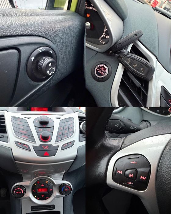 Ford fiesta titanium diesel euro 5 mod.2011 164000 km carte service