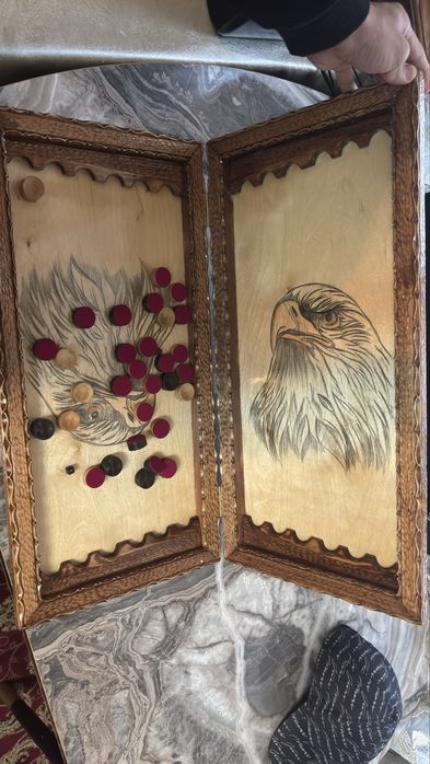 нарда новая деревянная