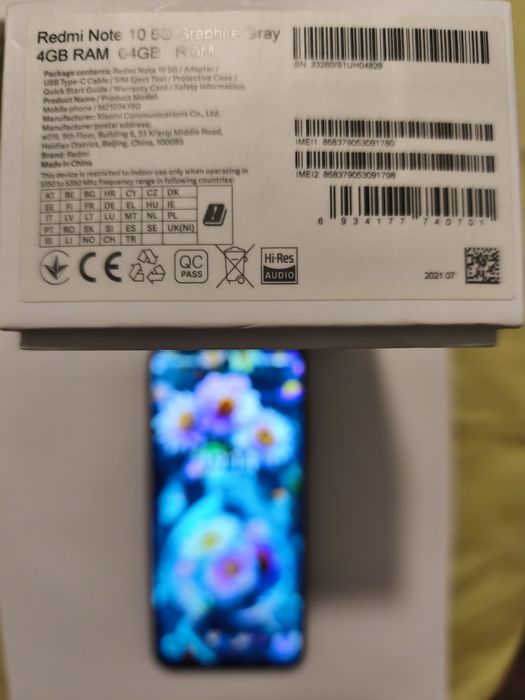 Xiaomi  note 10 5 G