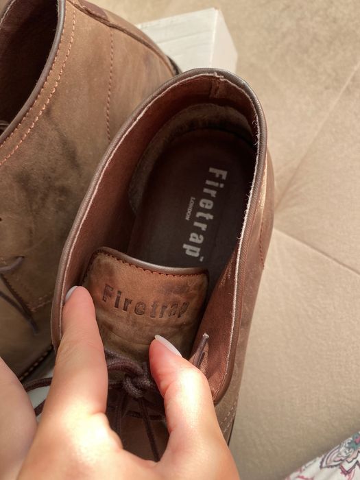 Мъжки обувки Firetrap естествена кожа