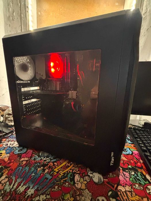 PC Gaming complet + Monitor + Periferice | 20GB RAM | GT 1030 | SSD 1TB