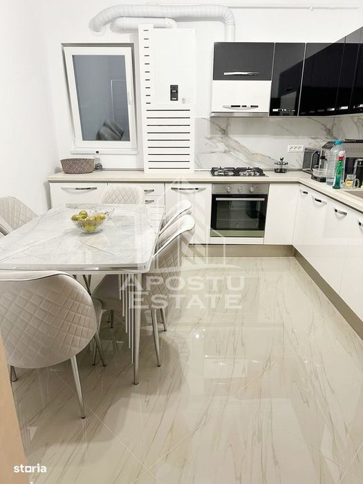 Apartament 2 camere de vanzare, 56mp utili + 11mp balcon -Giroc