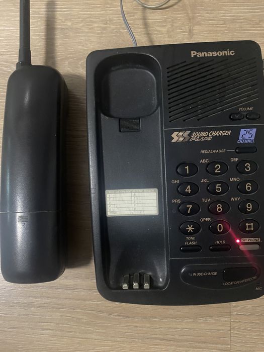 Работещ стационарен телефон Panasonic