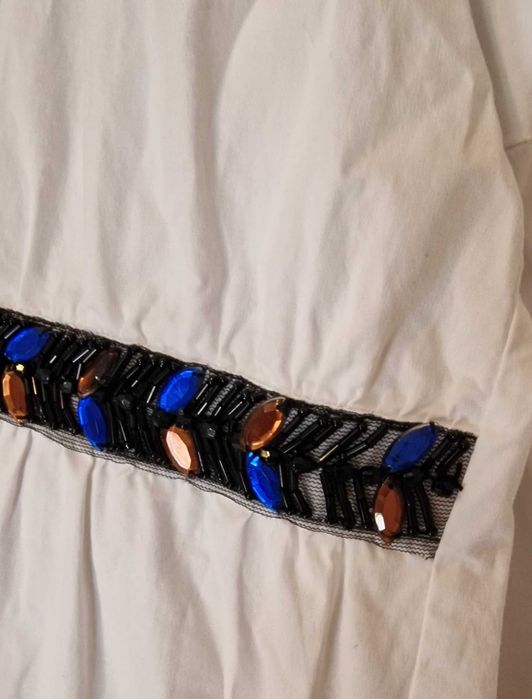 Дамски, бели памучни ризи