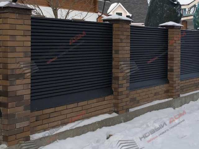 Забор жалюзи еврозабор